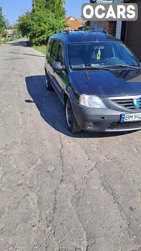 Седан Dacia Logan 2008 1.6 л. Ручна / Механіка обл. Сумська, Недригайлів - Фото 1/11