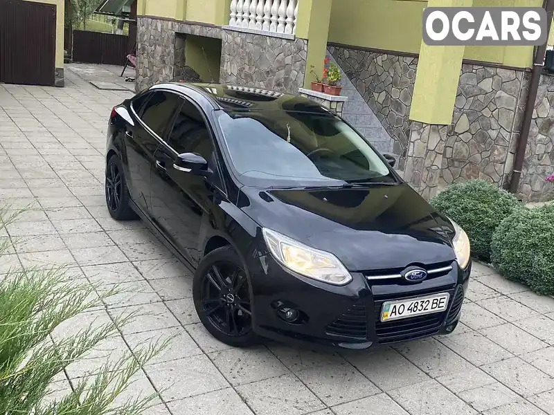 Седан Ford Focus 2013 1 л. Ручна / Механіка обл. Закарпатська, Тячів - Фото 1/21