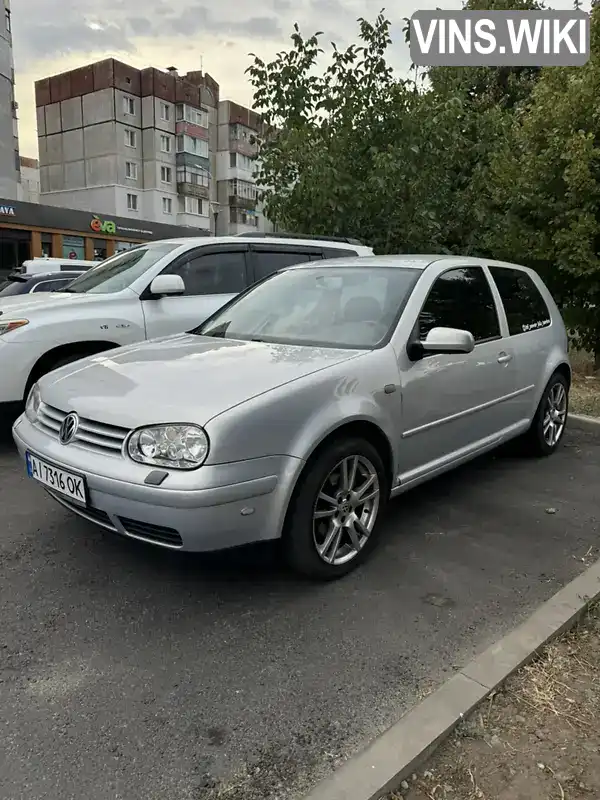 Хетчбек Volkswagen Golf 1998 1.9 л. Ручна / Механіка обл. Київська, Біла Церква - Фото 1/5