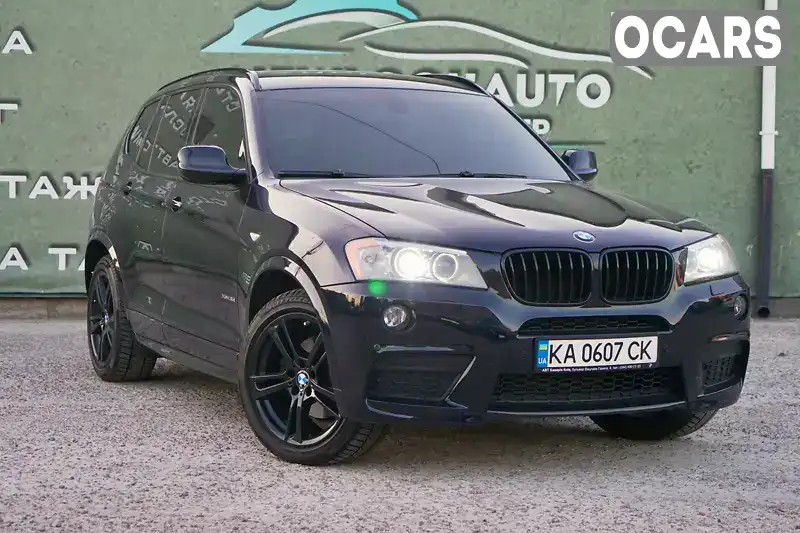 Позашляховик / Кросовер BMW X3 2013 2.98 л. Автомат обл. Київська, Вишневе - Фото 1/21