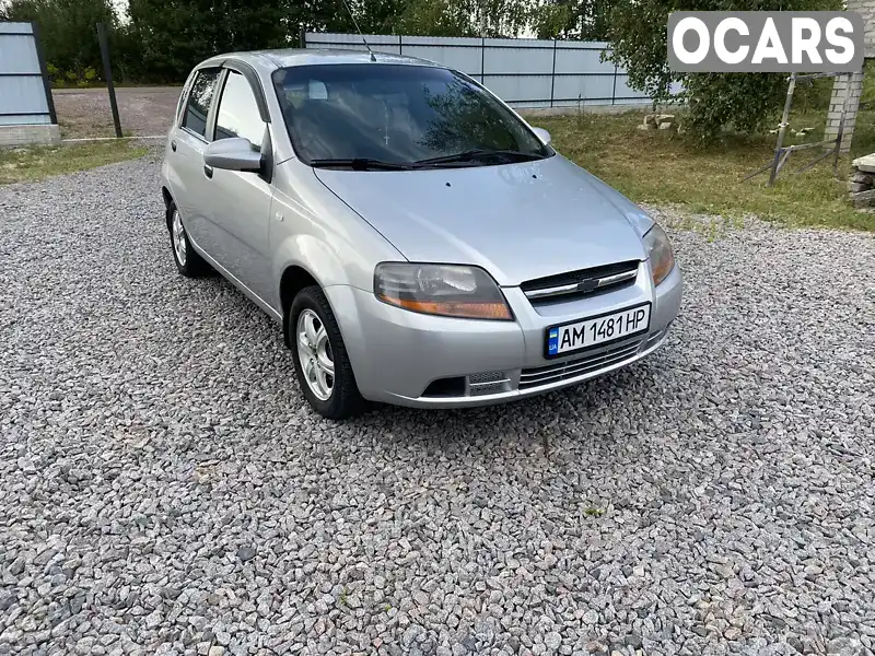 Хетчбек Chevrolet Aveo 2005 1.5 л. Ручна / Механіка обл. Житомирська, Олевськ - Фото 1/16