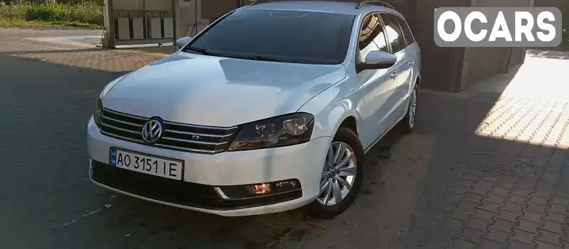 Універсал Volkswagen Passat 2013 null_content л. Автомат обл. Закарпатська, Свалява - Фото 1/21