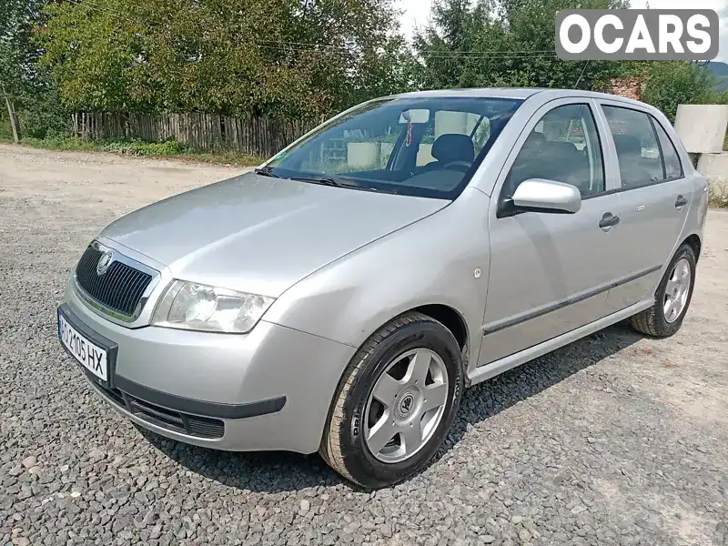 Хетчбек Skoda Fabia 2003 1.39 л. Ручна / Механіка обл. Закарпатська, Іршава - Фото 1/9