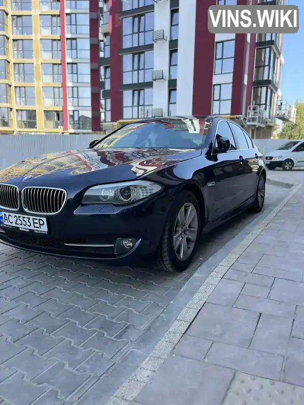 Седан BMW 5 Series 2013 2 л. Автомат обл. Волинська, Луцьк - Фото 1/18