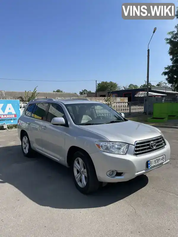 Позашляховик / Кросовер Toyota Highlander 2008 3.5 л. Автомат обл. Полтавська, Лубни - Фото 1/21