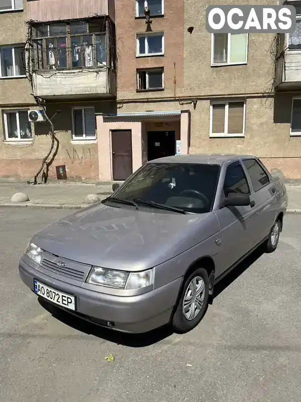 Седан ВАЗ / Lada 2110 2007 1.6 л. Ручна / Механіка обл. Закарпатська, Ужгород - Фото 1/7