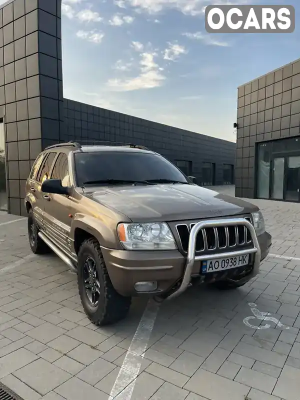 Позашляховик / Кросовер Jeep Grand Cherokee 2002 2.7 л. Автомат обл. Закарпатська, Тячів - Фото 1/20