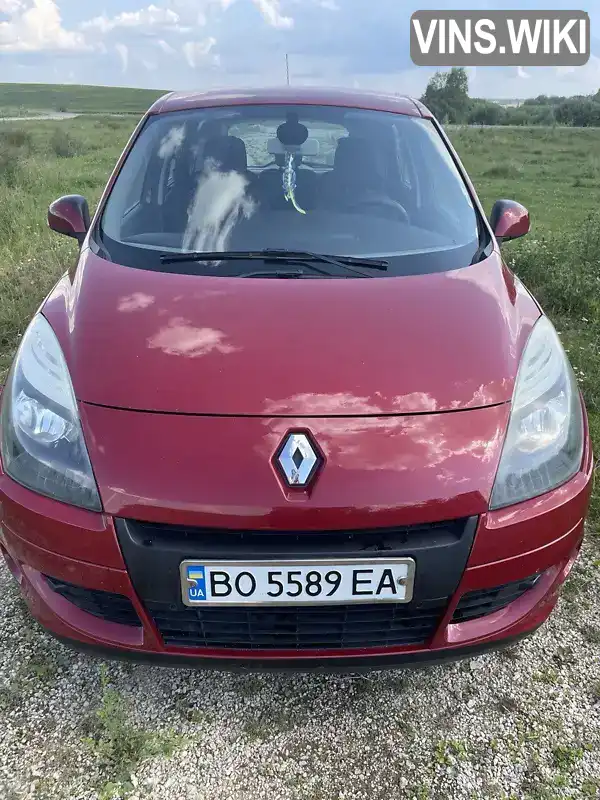 Мінівен Renault Scenic 2010 1.4 л. Ручна / Механіка обл. Тернопільська, Збараж - Фото 1/21