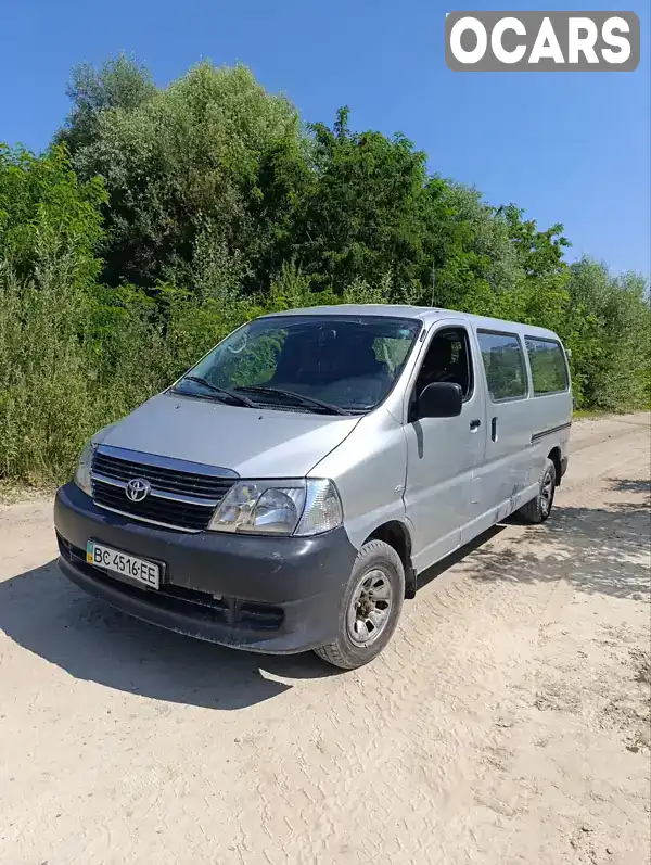 Мінівен Toyota Hiace 2011 2.49 л. Ручна / Механіка обл. Львівська, Львів - Фото 1/21