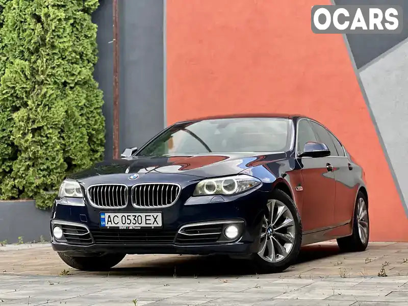 Седан BMW 5 Series 2014 2.99 л. Автомат обл. Волинська, Ковель - Фото 1/21