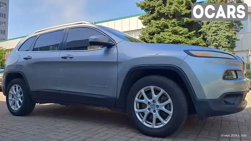 Внедорожник / Кроссовер Jeep Cherokee 2015 2.36 л. Автомат обл. Черкасская, Канев - Фото 1/21