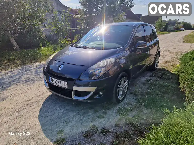 Мінівен Renault Scenic 2010 1.46 л. Ручна / Механіка обл. Житомирська, Звягель - Фото 1/21