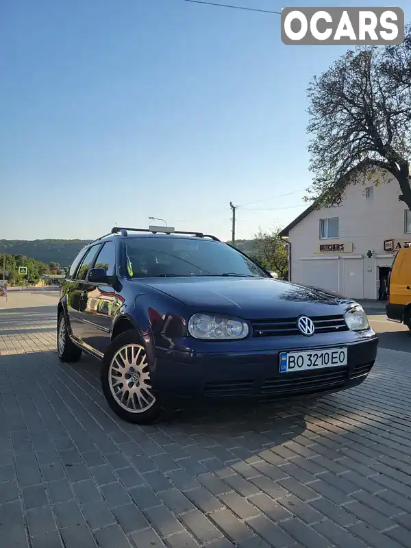 Універсал Volkswagen Golf 2001 1.9 л. Ручна / Механіка обл. Тернопільська, Бучач - Фото 1/21