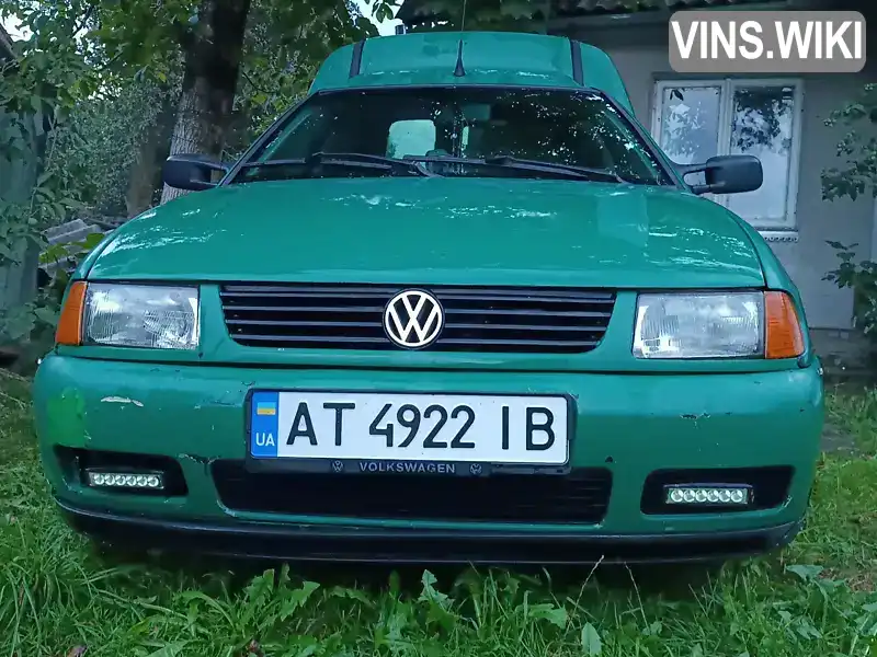 Мінівен Volkswagen Caddy 1999 1.9 л. Ручна / Механіка обл. Івано-Франківська, Галич - Фото 1/9