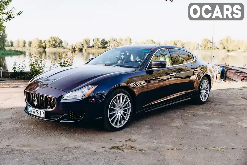 Седан Maserati Quattroporte 2013 2.98 л. Автомат обл. Черкаська, Черкаси - Фото 1/21