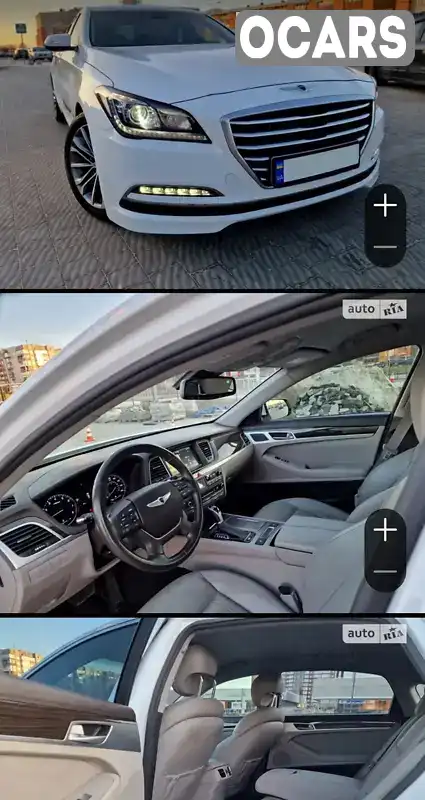 Седан Hyundai Genesis 2015 3.78 л. Автомат обл. Закарпатська, Ужгород - Фото 1/11