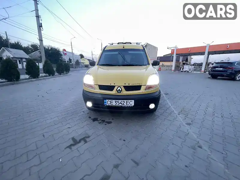 Фургон Renault Kangoo 2003 1.5 л. Ручна / Механіка обл. Чернівецька, Чернівці - Фото 1/21