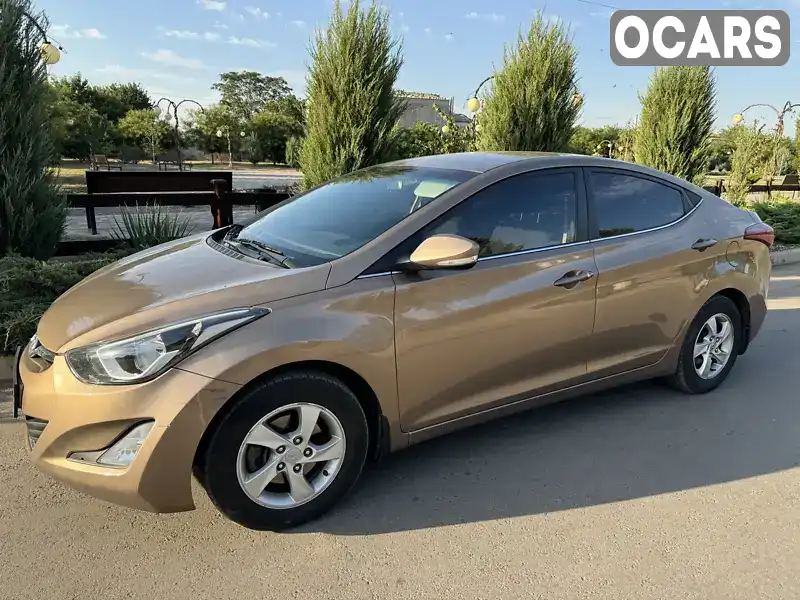 Седан Hyundai Elantra 2015 1.59 л. Автомат обл. Миколаївська, Миколаїв - Фото 1/19