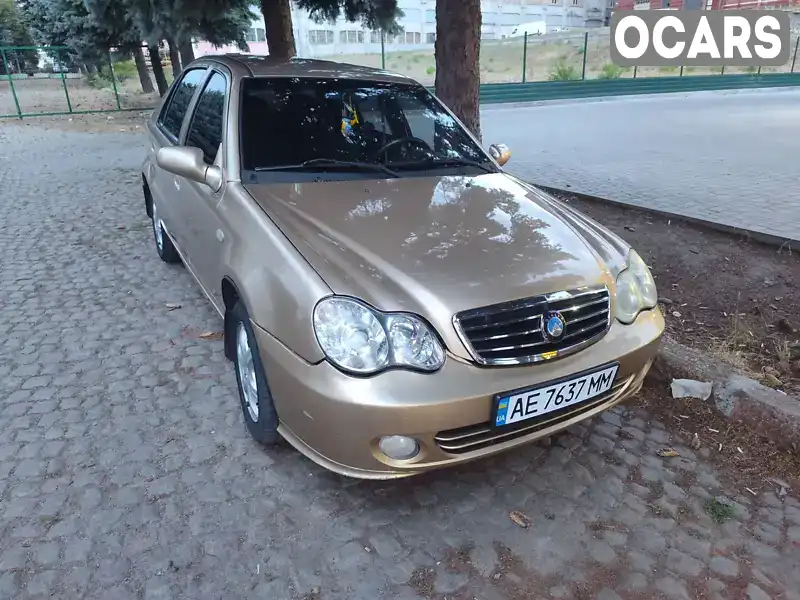 Седан Geely CK-2 2011 1.5 л. Ручна / Механіка обл. Дніпропетровська, Кам'янське (Дніпродзержинськ) - Фото 1/15