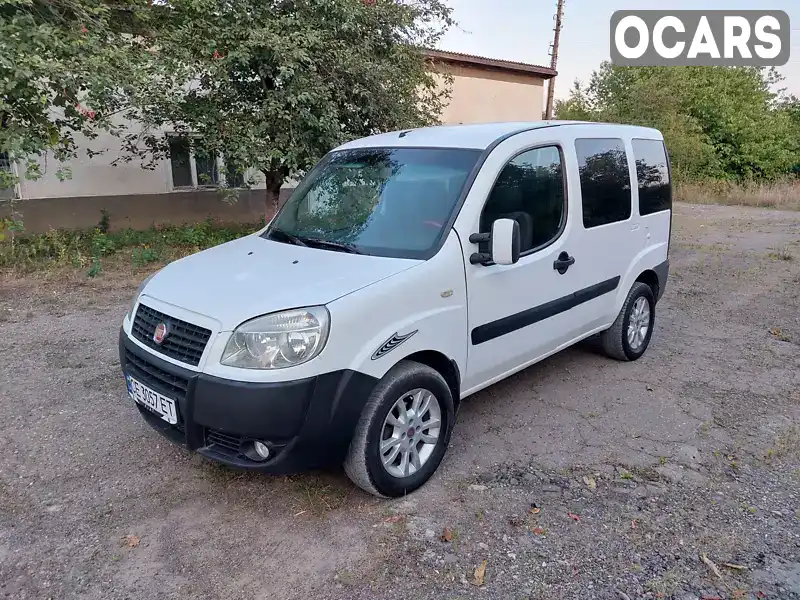 Мінівен Fiat Doblo 2007 1.91 л. Ручна / Механіка обл. Чернівецька, Кіцмань - Фото 1/21