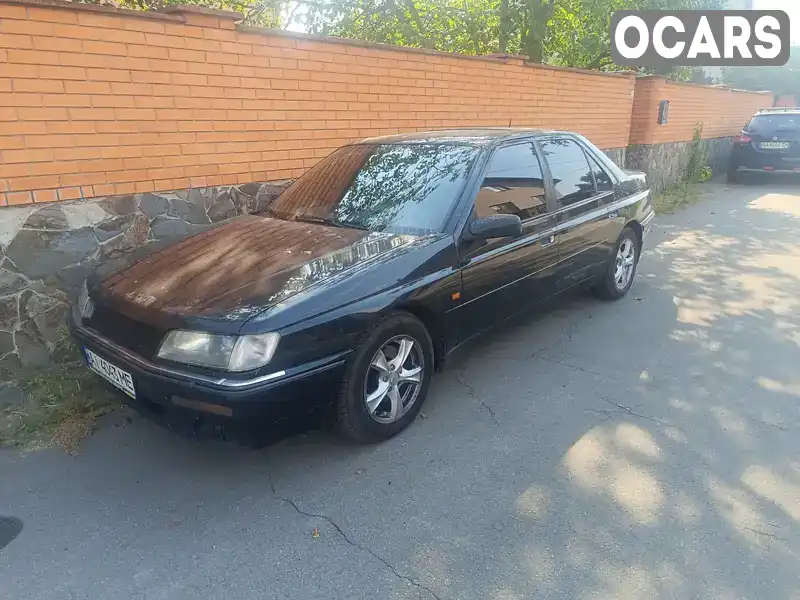 Седан Peugeot 605 1993 3 л. Автомат обл. Київська, Бровари - Фото 1/16