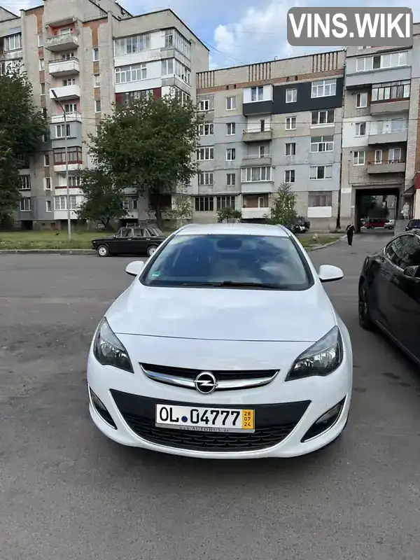 Універсал Opel Astra 2014 1.6 л. Ручна / Механіка обл. Львівська, Червоноград - Фото 1/6