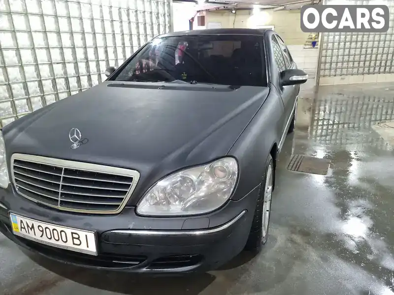 Седан Mercedes-Benz S-Class 2003 3.72 л. Автомат обл. Житомирська, Житомир - Фото 1/21