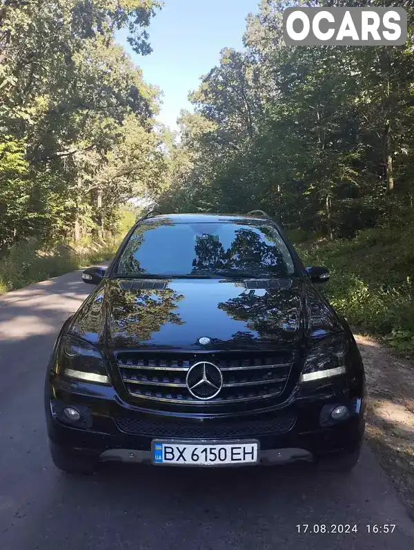 Внедорожник / Кроссовер Mercedes-Benz M-Class 2007 3.5 л. Автомат обл. Хмельницкая, Хмельницкий - Фото 1/17