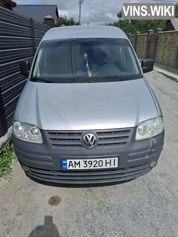 Мінівен Volkswagen Caddy 2006 1.9 л. Ручна / Механіка обл. Житомирська, Звягель - Фото 1/6