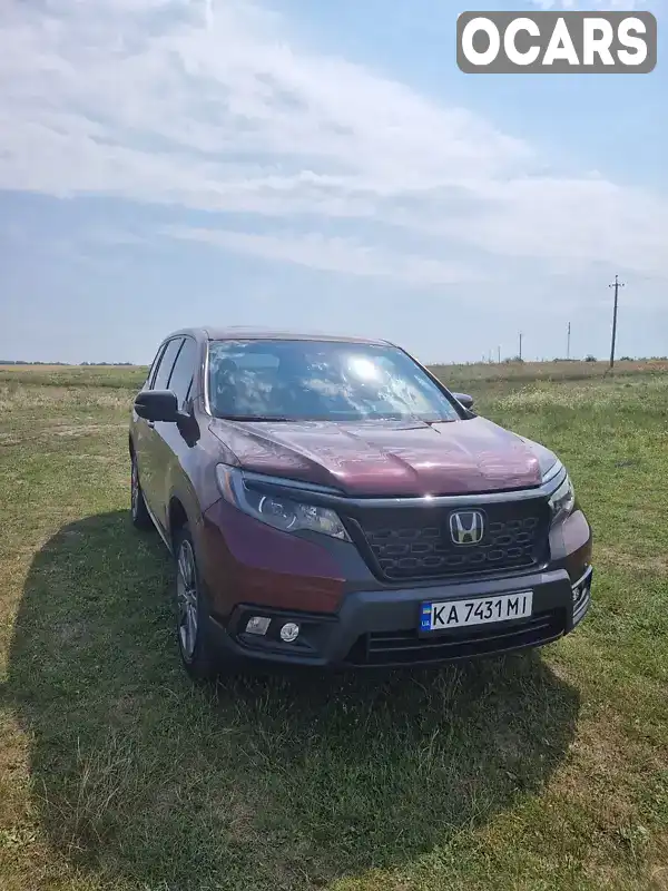 5FNYF8H57LB000552 Honda Passport 2019 Позашляховик / Кросовер 3.5 л. Фото 2