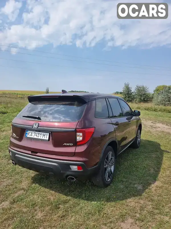 5FNYF8H57LB000552 Honda Passport 2019 Позашляховик / Кросовер 3.5 л. Фото 9