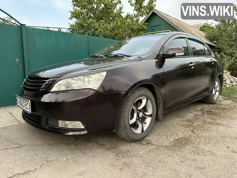 Седан Geely Emgrand 7 (EC7) 2012 1.79 л. Ручна / Механіка обл. Полтавська, Кременчук - Фото 1/21