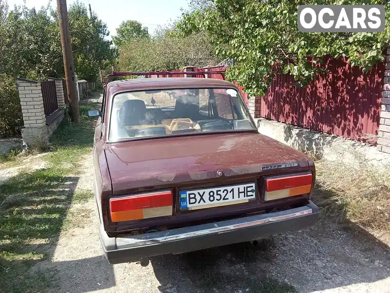 Седан ВАЗ / Lada 2107 2006 1.45 л. обл. Хмельницька, Кам'янець-Подільський - Фото 1/5