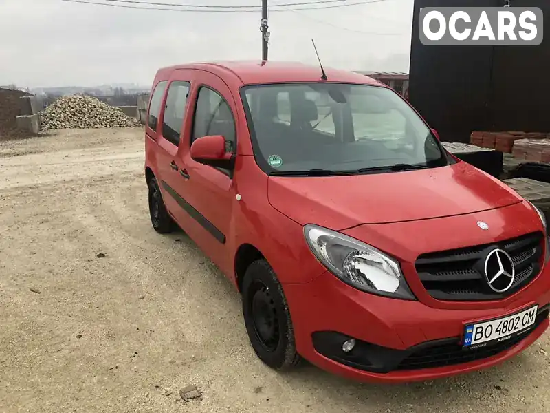 Мінівен Mercedes-Benz Citan 2015 1.46 л. Ручна / Механіка обл. Тернопільська, Тернопіль - Фото 1/21