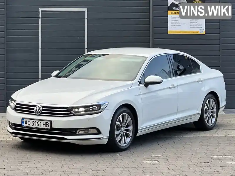 Седан Volkswagen Passat 2016 1.97 л. Автомат обл. Закарпатская, Мукачево - Фото 1/21