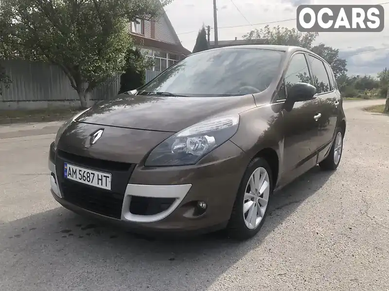 Мінівен Renault Scenic 2011 1.6 л. Ручна / Механіка обл. Житомирська, Звягель - Фото 1/21