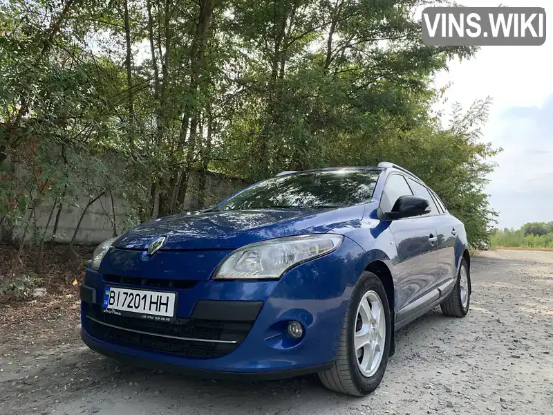 Универсал Renault Megane 2011 1.5 л. Робот обл. Полтавская, Кременчуг - Фото 1/21