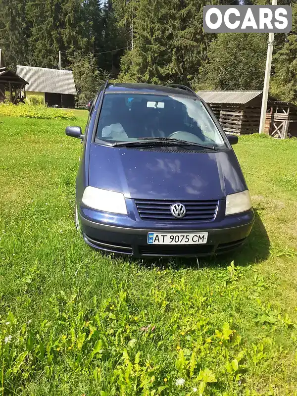 Мінівен Volkswagen Sharan 2001 1.9 л. Ручна / Механіка обл. Івано-Франківська, Коломия - Фото 1/6