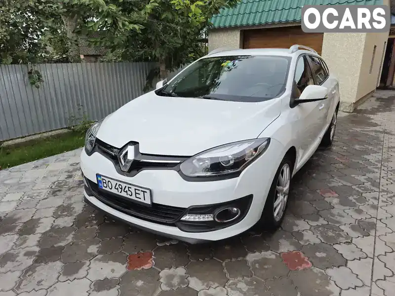 Універсал Renault Megane 2014 1.5 л. обл. Тернопільська, Ланівці - Фото 1/15