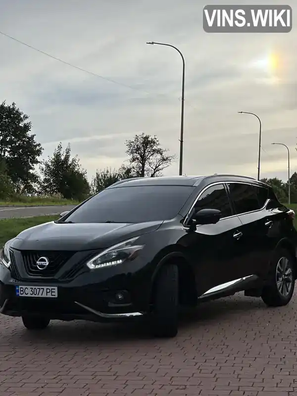 Позашляховик / Кросовер Nissan Murano 2018 3.5 л. Варіатор обл. Львівська, Трускавець - Фото 1/21