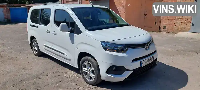 Мінівен Toyota Proace City Verso 2021 1.5 л. Ручна / Механіка обл. Полтавська, Полтава - Фото 1/15