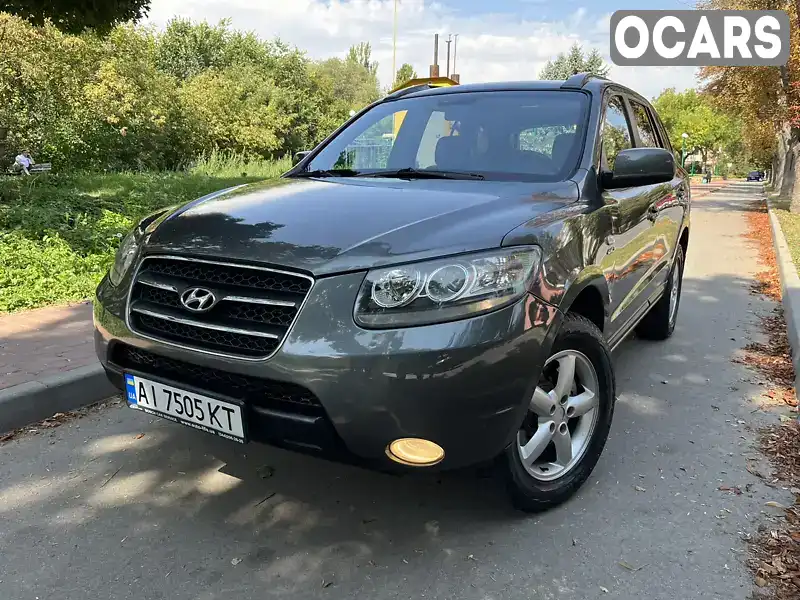 Внедорожник / Кроссовер Hyundai Santa FE 2008 2.2 л. Автомат обл. Киевская, Борисполь - Фото 1/16