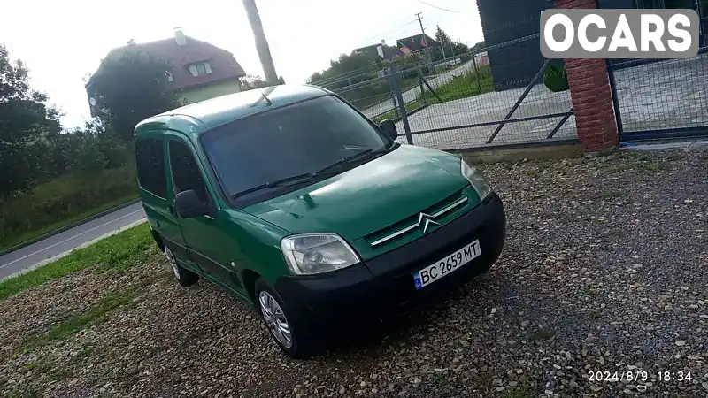 Мінівен Citroen Berlingo 2003 2.01 л. Ручна / Механіка обл. Львівська, Самбір - Фото 1/19