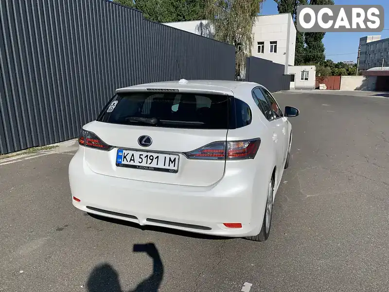 JTHKD5BH9C2110744 Lexus CT 2012 Хэтчбек 1.8 л. Фото 7