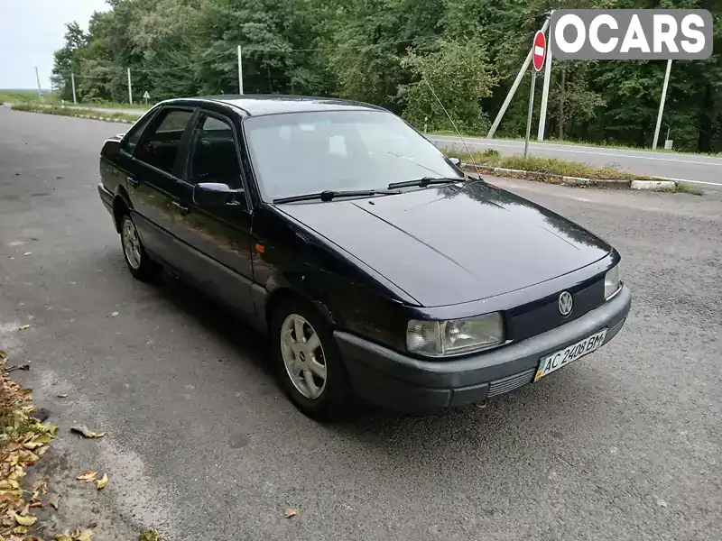 Седан Volkswagen Passat 1990 1.9 л. Ручна / Механіка обл. Волинська, Горохів - Фото 1/21