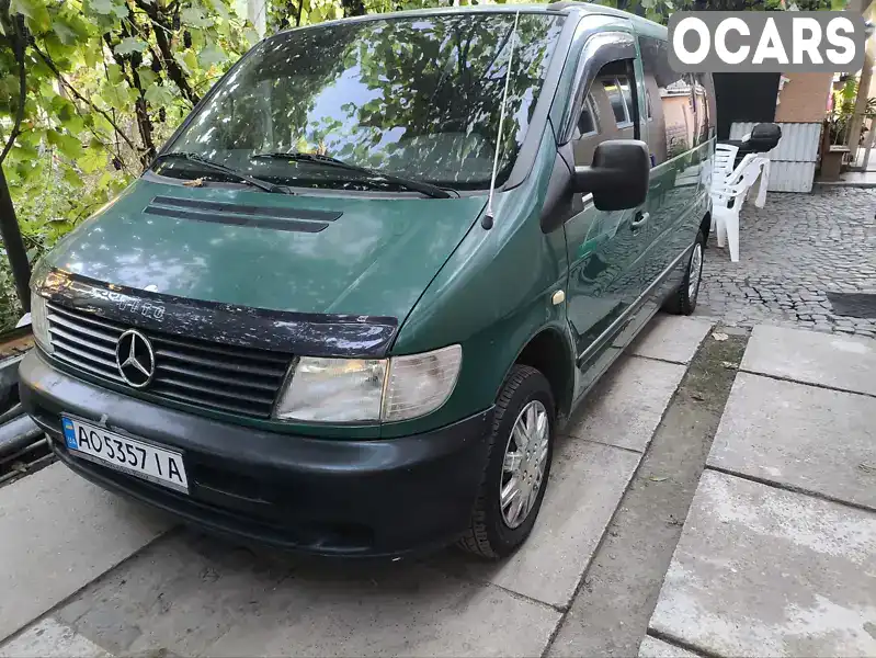 Мінівен Mercedes-Benz Vito 1999 2.15 л. Ручна / Механіка обл. Закарпатська, Виноградів - Фото 1/9