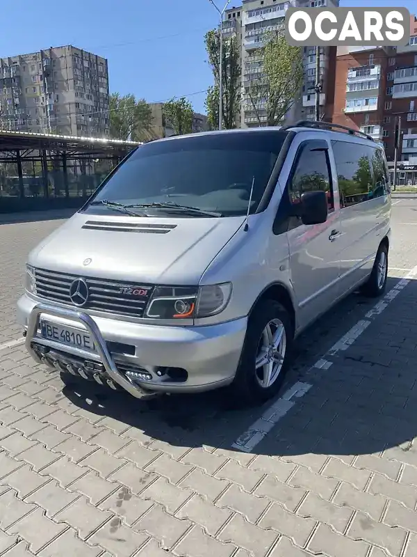 Мінівен Mercedes-Benz Vito 2003 2.15 л. Ручна / Механіка обл. Миколаївська, Врадіївка - Фото 1/16