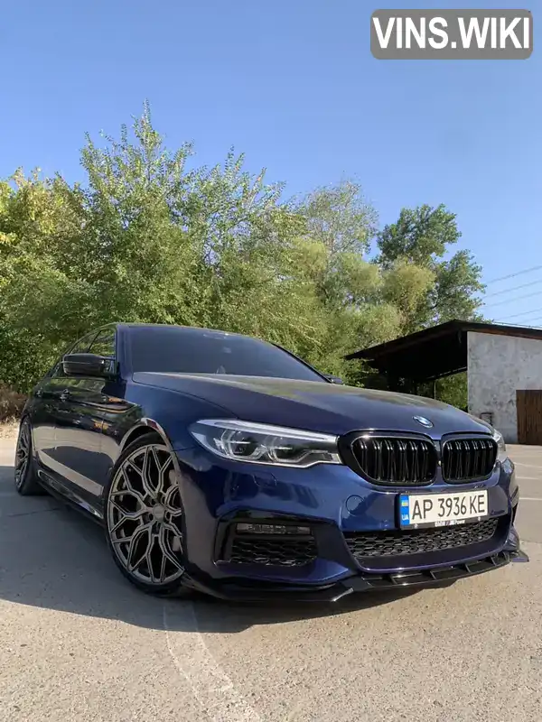 Седан BMW 5 Series 2017 3 л. Автомат обл. Запорожская, Запорожье - Фото 1/13