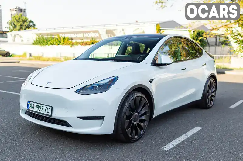 7SAYGDEFXNF542110 Tesla Model Y 2022 Внедорожник / Кроссовер  Фото 1