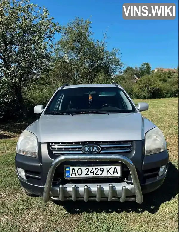 Позашляховик / Кросовер Kia Sportage 2007 1.99 л. обл. Закарпатська, Ужгород - Фото 1/11